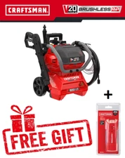 Craftsman V20 Brushless RP 1500 1.2gpm Pressure Washer (TOOL ONLY) + FREE GIFT!!