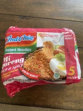 Indo Mie Instant Noodles Hot & Spicy 14oz (5) Packs