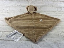Carters Just One Year Elephant Security Blanket Lovey Brown Precious Firsts