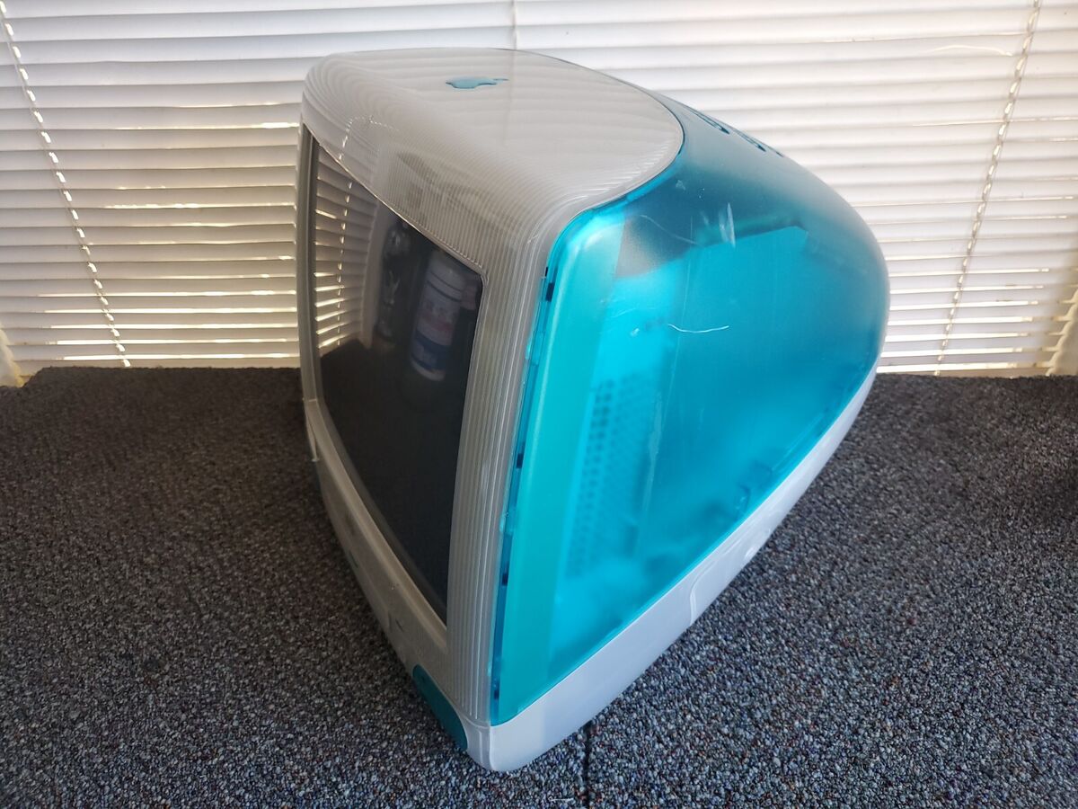 1998 Apple iMac G3 Teal vintage Apple imac all in one 1998 Apple iMac G3 Teal vintage Apple imac all in one