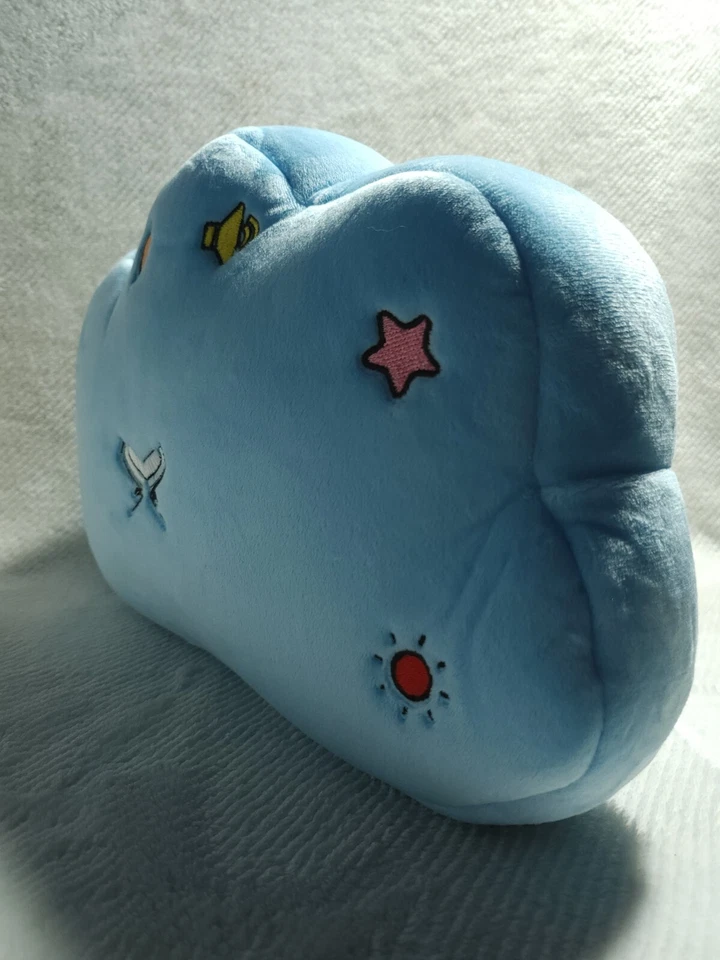 Quran Pillow Soft Blue Cloud Shape LED Light Function Polyester Kids Pillow  - Image 4 of 4