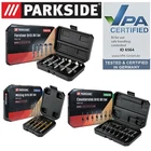 Parkside Specialised Drill Bits Set In Case - Forstner HSS Milling Countersink