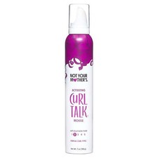 Not Your Mother's Curl Talk Curl Activating Hair Mousse for Lightweight Hold,