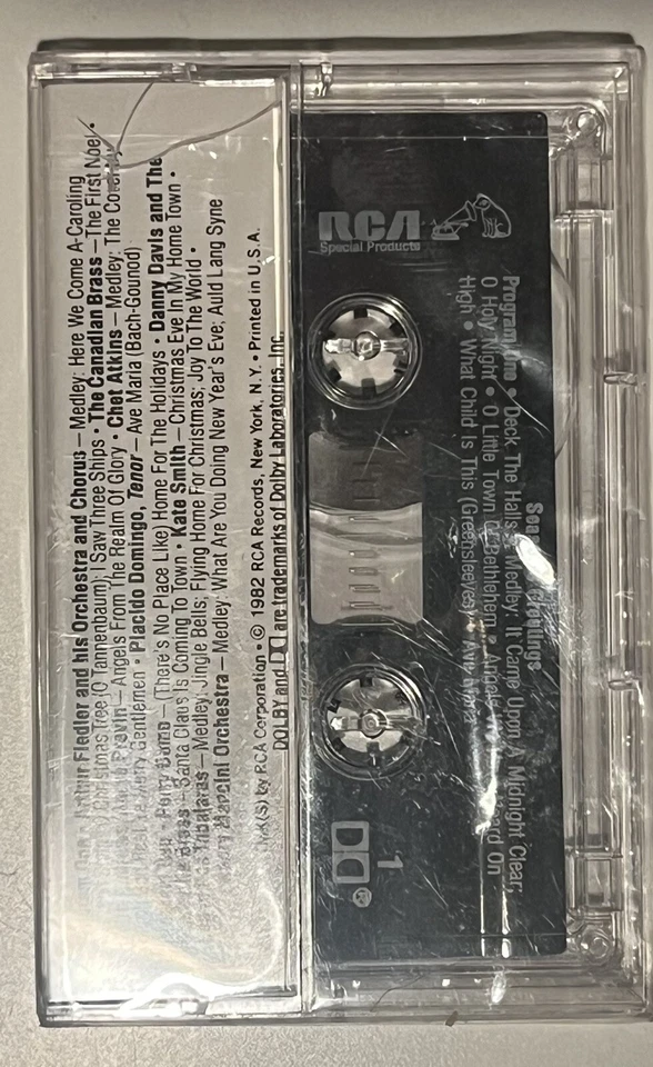 SEALED The Magic of Christmas Cassette Tape Vintage 1987 RCA - Image 2 of 3