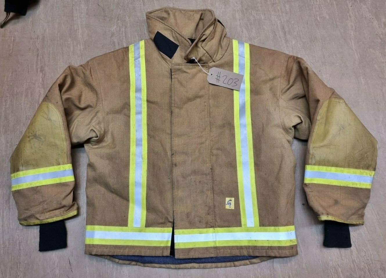 unknown FIREMAN JAKET USED-