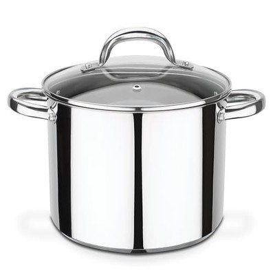 'GSW 990189 Montréal Marmite à légumes avec couvercle en verre 20 cm/Env. 5,0 L,