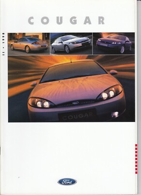 Prospekt Ford Cougar 06/98 1998