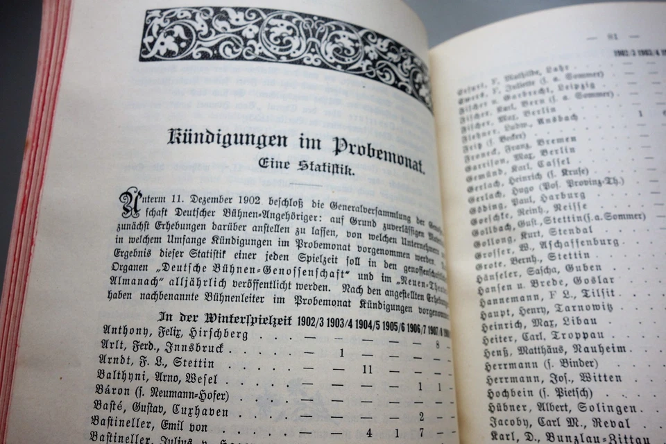 Neuer Theater-Almanach 1910 Jahrbuch Adressbuch Deutscher Bühnen-Verein Inserate - Bild 4 von 4