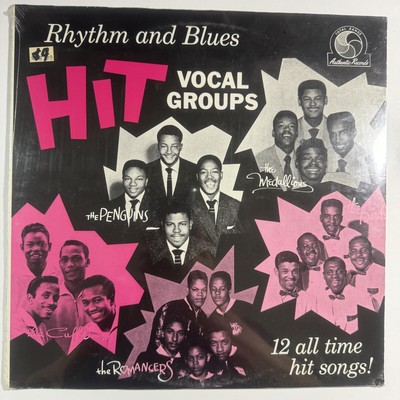 R&B LP (sealed) : Penguins, Medallions, Romancers, Cufflinks, Headen DOOTO MONO 