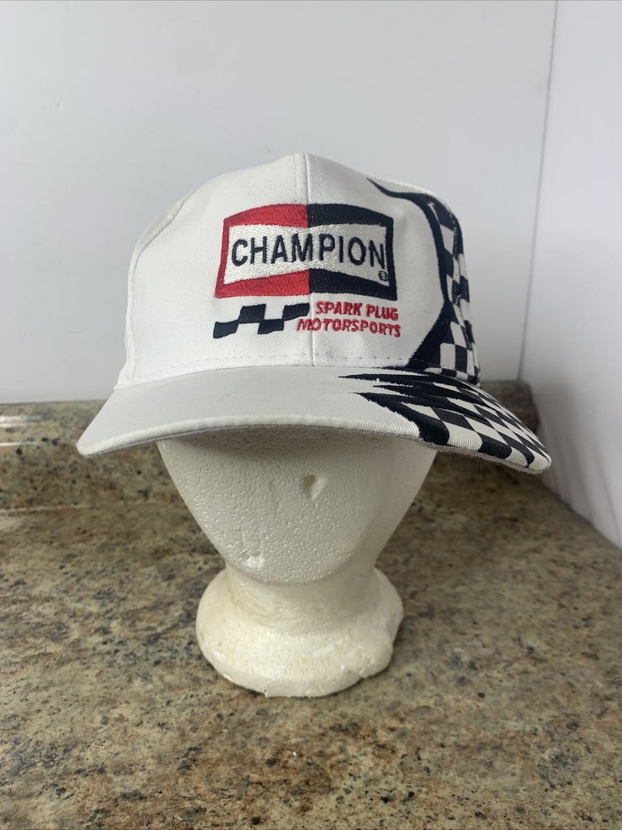 vintage champion spark plug racing Motor sports Hat Kati