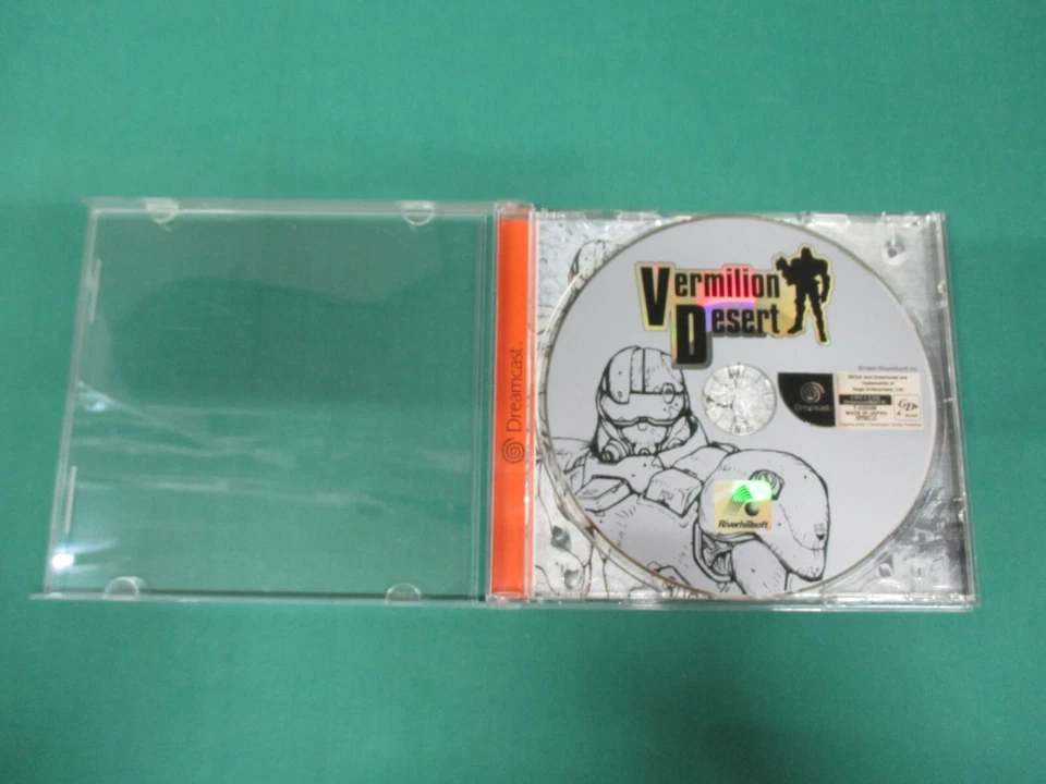 SEGA Dreamcast -- Vermilion Desert -- DC. JAPAN. GAME. Work. 27630 - Image 3 of 4
