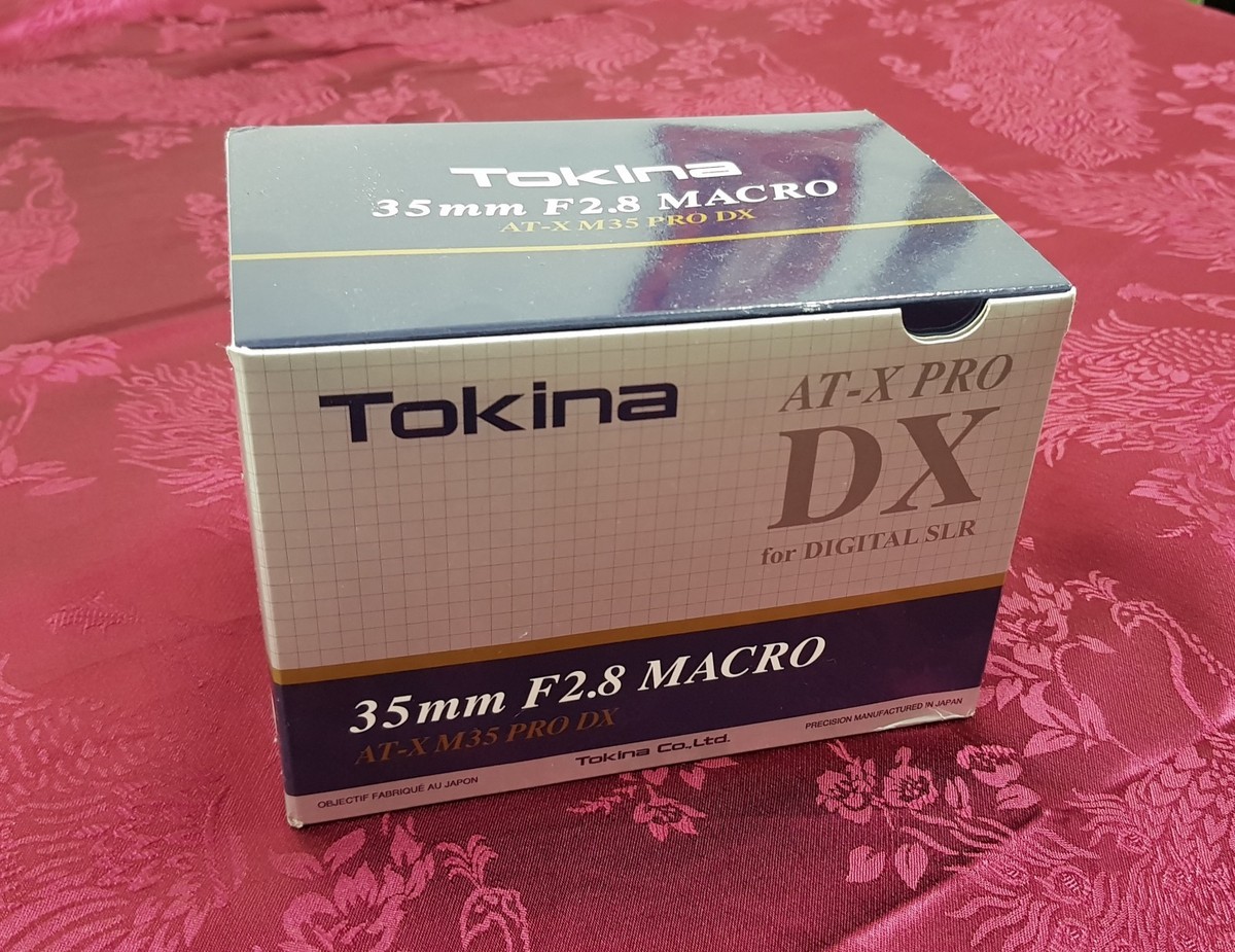 Tokina AT-X PRO 35mm f2.8 MF AF ATX Macro 35 mm Fixed Lens Nikon