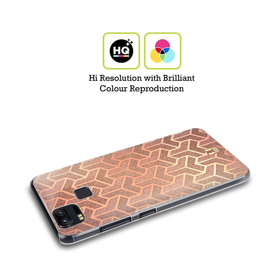 HEAD CASE TEXTURED ART DECO PATTERNS CASE & WALLPAPER FOR ASUS ZENFONE PHONES - Image 2 of 4
