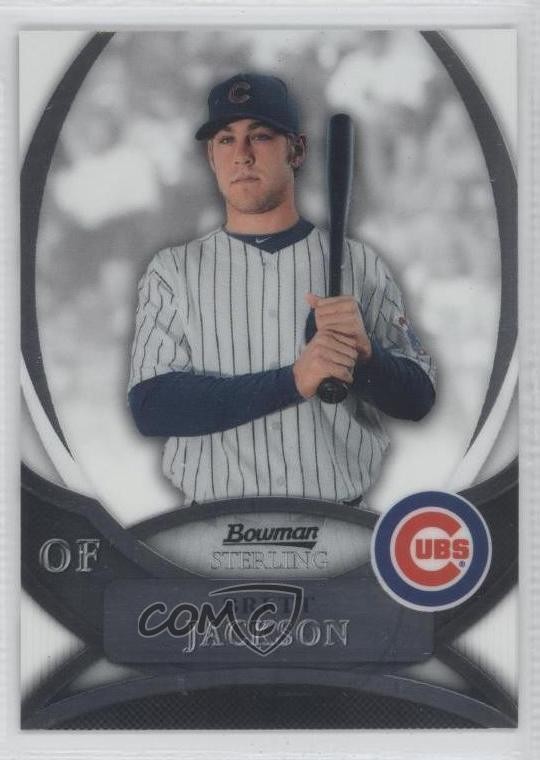 Brett Jackson #BSP-BJ 2010 Bowman Sterling Baseball Prospects