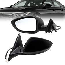 Driver Side Mirror Assembly Compatible with 2018-2022 Accord with Blind Spot ...