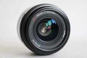 Minolta 28mm f/2.8 AF Wide Angle Lens For A-Mount - Excellent