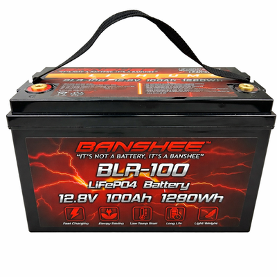 #ad Banshee 12V 100Ah LiFePO4 Lithium Battery 100A BMS for RV Solar Trolling Motor $138.53