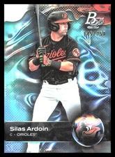 2023 Bowman Platinum #TOP-88 Silas Ardoin Top Prospects Aqua Ice Foil #/250
