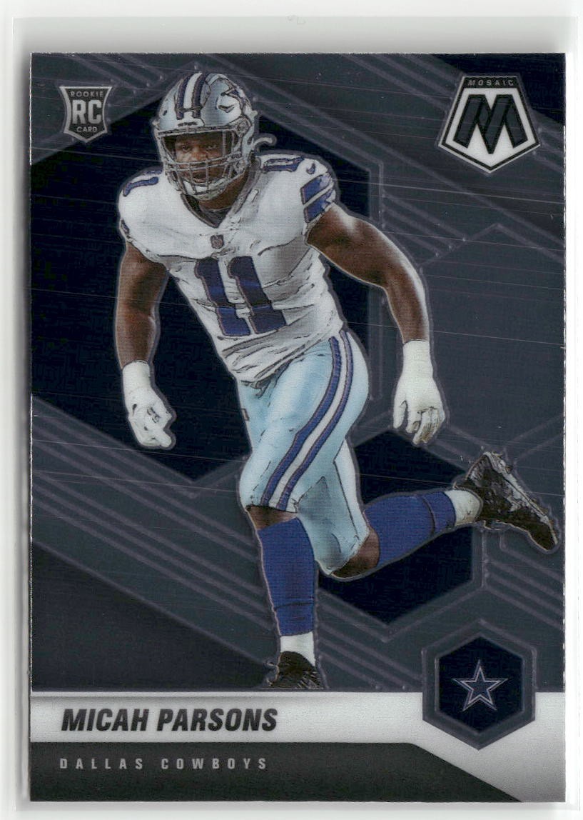2021 Panini Mosaic #362 Micah Parsons RC ☘️096