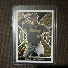 Topps 2025 Update Black Gold Paul Skenes #BG-6 Pittsburgh Pirates Baseball Card