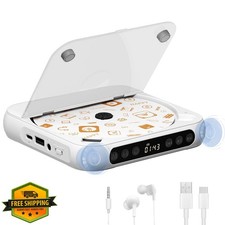 MICOCIOUS Portable CD Player Bluetooth Rechargeable