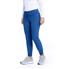BARCO ONE WELLNESS WOMEN JOGGER SCRUB PANTS IN ROYAL BLUE IN ALL SIZES BWP542