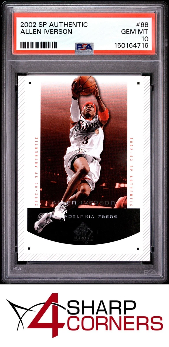 Upper Deck Allen Iverson 10 Graded Basketball Sports Trading Cards