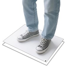 Sticky/Tacky/Adhesive Heavy Duty Mat 13" x 17" with Non-Slip Movable Base for...