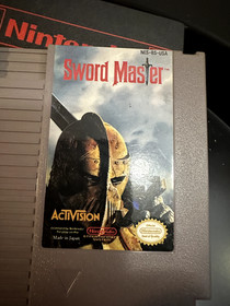NES Nintendo SWORD MASTER Complete CIB (Box, Manual, Game) - RARE