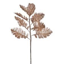 Vickerman FK222519 19 in. Dusty Miller Glitter Spray - Cafe Latte - Pack of 3