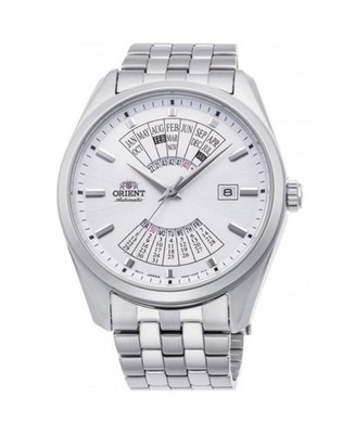 ORIENT Men Analog Automatic Casual Watch Classic Dress White Dial Waterproof Rou