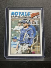 2026 Topps Heritage Carter Jensen #199 Rookie Kansas City Royals