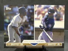 Ken Griffey Jr /Sr 2022 Topps X Bobby Witt Jr Crown Collection In Family