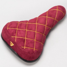 MAFIA BIKES BMX DIAMOND STITCH BICICLETTA RAILD CRUISER SEDILE ROSSO/ORO ODISSEY