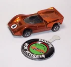 HOT WHEELS Mattel Vintage Redline 1969 McLAREN M6A "USA CASTING" - NEAR MINT