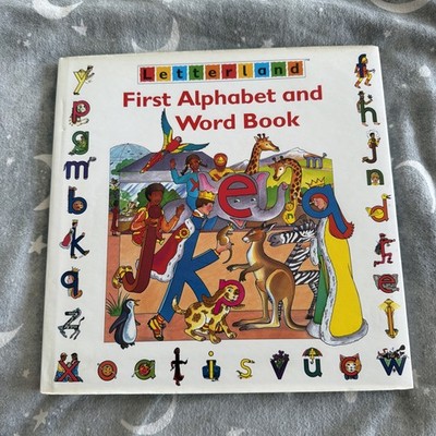 Letterland First Alphabet and Word Book Vintage 90 s Children s Book Letters HB