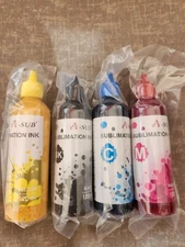 A-SUB Sublimation Ink 480ML Total - 120ml Ea.