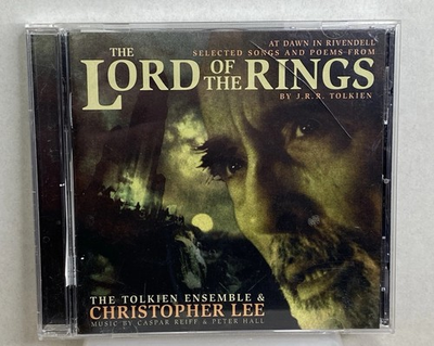 #ad #ad At Dawn in Rivendell The Tolkien Ensemble and Christopher Lee CD 2002 Tested $19.99