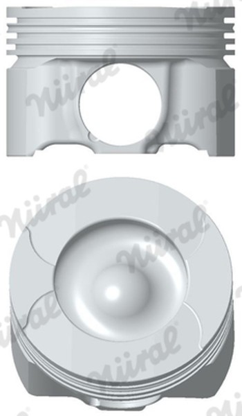 NÜRal Kolben Monosteel ® 87-452900-10 Box FüR Ford Transit V363 Fcd Fdd Fed Ffd-image