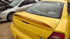 2002-2005 Dodge Neon Rear Spoiler Back Wing Oem Yellow 82207478 2002-2005 Dodge Neon Rear Spoiler Back Wing Oem Yellow 82207478