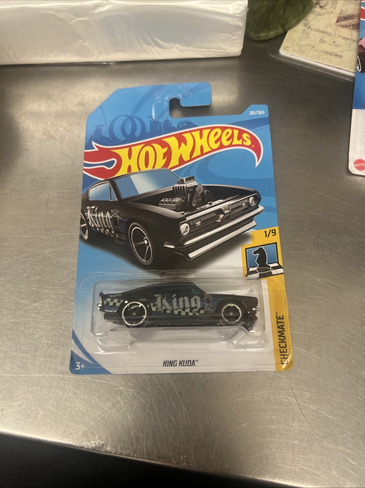 Hot Wheels | Checkmate [1/9] King Kuda Black