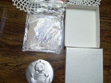 Wendell August Forge 1995 Horse and Sleigh Metalware Christmas Ornament New