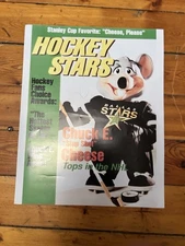 (REPRODUCTION) Chuck E Cheese Magazine Hockey Stars Chuck.