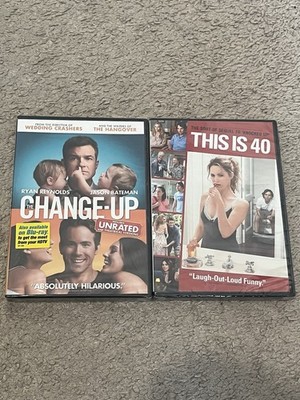 NEW Sealed The Change-Up & This Is 40 DVD Comedy Movie Lot Unrated