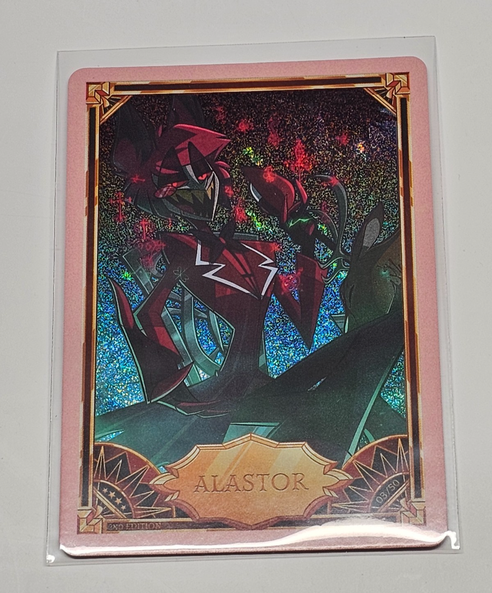 Hazbin Hotel Trading Card - Alastor 03/50 PINK FOIL - 2nd Edition