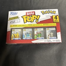 Funko Bitty Pop! Pokemon - Pikachu 4PKund - 0.9 Inch (2.2 cm) Coleccionista Stape