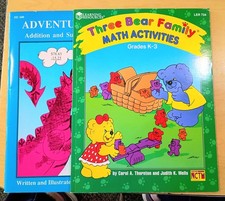 Set Of 2 Math Workbooks For Teachers, Grades K-3