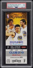 LeBRON JAMES 2016 NBA FINALS GAME 7 FULL TICKET PSA 9 1st CAVALIERS TITLE & MVP