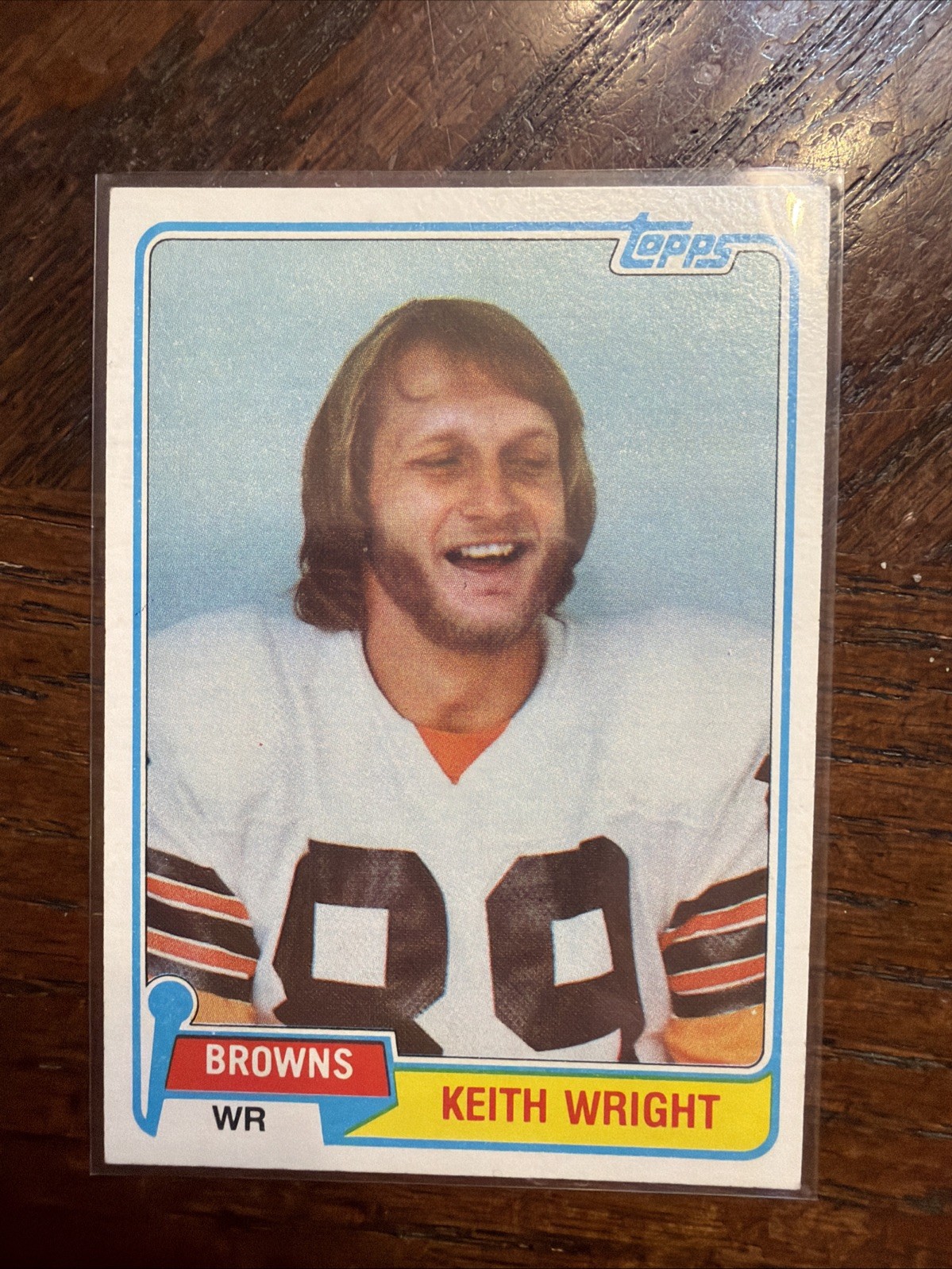 1981 Topps #478 Keith Wright