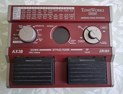 Korg AX3B Multieffekt für den E-Bass